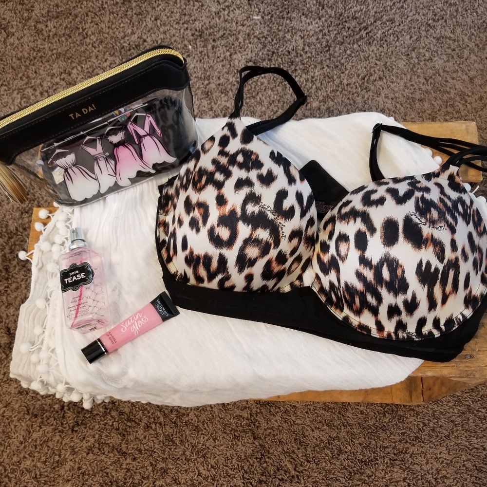 Victoria Secret Leopard Print bra